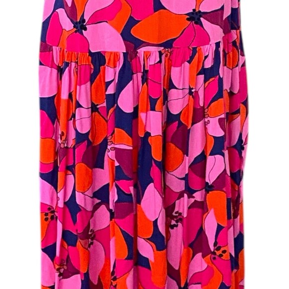 Abel the Label Anthropologie S Cassidy Floral Tiered Maxi Skirt Size Small ATL - Picture 7 of 7
